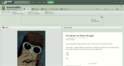 Desktop Screenshot of iluvevilwafflez.deviantart.com
