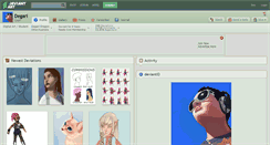 Desktop Screenshot of degari.deviantart.com