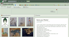 Desktop Screenshot of camp-crystal-lake.deviantart.com