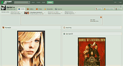 Desktop Screenshot of daniel-w.deviantart.com
