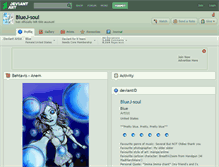 Tablet Screenshot of bluej-soul.deviantart.com