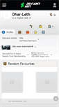Mobile Screenshot of dhar-leth.deviantart.com