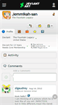 Mobile Screenshot of jemmikah-san.deviantart.com