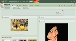 Desktop Screenshot of hesty0704.deviantart.com