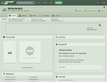 Tablet Screenshot of diefantardplz.deviantart.com