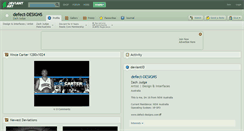 Desktop Screenshot of defect-designs.deviantart.com