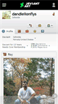 Mobile Screenshot of dandielionflys.deviantart.com