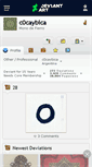 Mobile Screenshot of c0caybica.deviantart.com