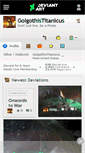 Mobile Screenshot of golgothistitanicus.deviantart.com