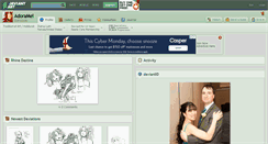 Desktop Screenshot of adoramei.deviantart.com