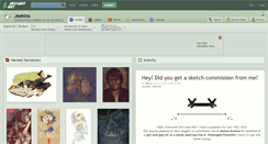 Desktop Screenshot of jeekins.deviantart.com