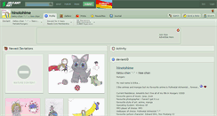 Desktop Screenshot of hinotohime.deviantart.com