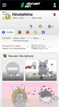 Mobile Screenshot of hinotohime.deviantart.com