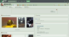 Desktop Screenshot of darkneowitch.deviantart.com
