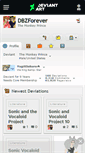 Mobile Screenshot of dbzforever.deviantart.com