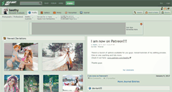 Desktop Screenshot of beethy.deviantart.com