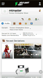 Mobile Screenshot of mtmaster.deviantart.com