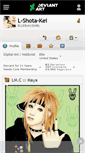 Mobile Screenshot of l-shota-kei.deviantart.com