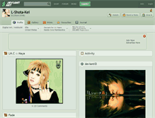 Tablet Screenshot of l-shota-kei.deviantart.com