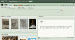 Desktop Screenshot of ezzil.deviantart.com