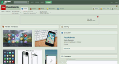 Desktop Screenshot of pauloruberto.deviantart.com
