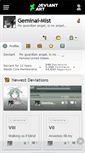 Mobile Screenshot of geminai-mist.deviantart.com