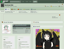 Tablet Screenshot of geminai-mist.deviantart.com