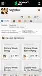 Mobile Screenshot of neybster.deviantart.com