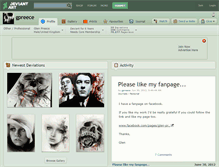 Tablet Screenshot of gpreece.deviantart.com