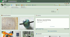 Desktop Screenshot of jurv.deviantart.com