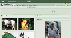 Desktop Screenshot of jigglycookie.deviantart.com