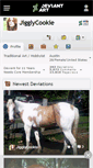 Mobile Screenshot of jigglycookie.deviantart.com