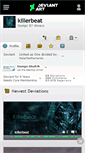 Mobile Screenshot of killerbeat.deviantart.com