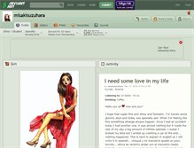 Tablet Screenshot of misakisuzuhara.deviantart.com