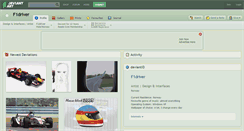 Desktop Screenshot of f1driver.deviantart.com