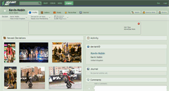 Desktop Screenshot of kevin-nobin.deviantart.com