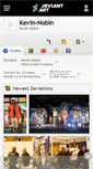 Mobile Screenshot of kevin-nobin.deviantart.com