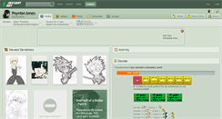 Desktop Screenshot of poynterjones.deviantart.com