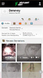 Mobile Screenshot of denevey.deviantart.com