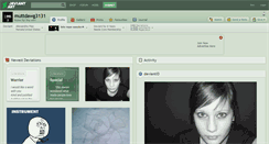 Desktop Screenshot of muttdawg3131.deviantart.com