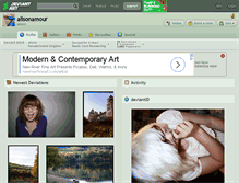 Tablet Screenshot of alisonamour.deviantart.com