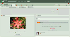 Desktop Screenshot of catt390.deviantart.com