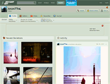 Tablet Screenshot of ancesttral.deviantart.com