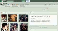 Desktop Screenshot of dot-dep.deviantart.com