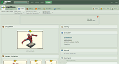 Desktop Screenshot of plastitoon.deviantart.com
