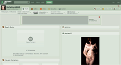 Desktop Screenshot of geheimnisbild.deviantart.com