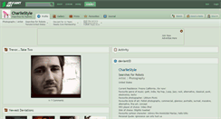 Desktop Screenshot of charliestyle.deviantart.com