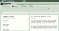 Desktop Screenshot of devotedwritter93.deviantart.com