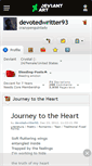 Mobile Screenshot of devotedwritter93.deviantart.com