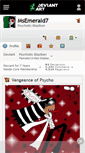 Mobile Screenshot of msemerald7.deviantart.com